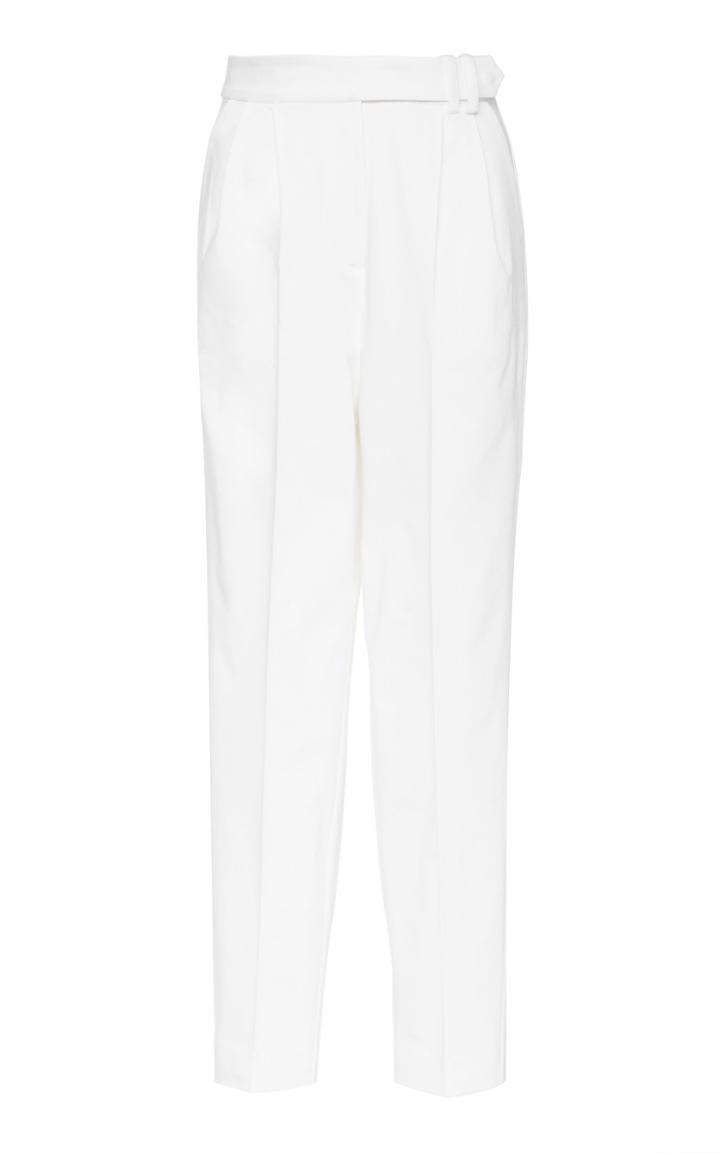 Piece Of White Camille High-rise Straight-leg Pants