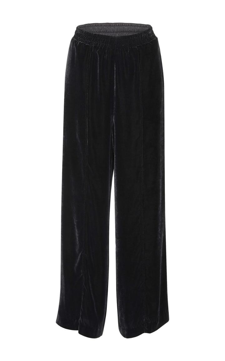 Goen.j Wide Legged Velvet Trousers