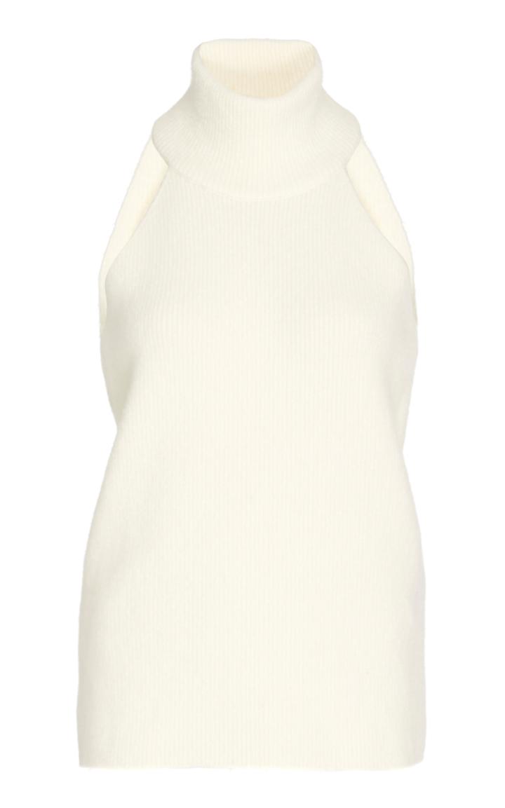 Jacquemus Oversized Wool-blend Sleeveless Turtleneck