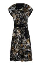 Moda Operandi Proenza Schouler Abstract Printed Silk Maxi Dress Size: 0