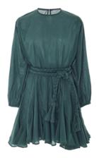 Rhode Exclusive Ella Cotton-gauze Mini Dress