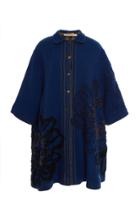 Pro Reversible Embroidered Wool Coat