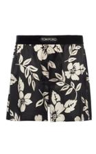 Moda Operandi Tom Ford Floral Printed Silk-satin Shorts