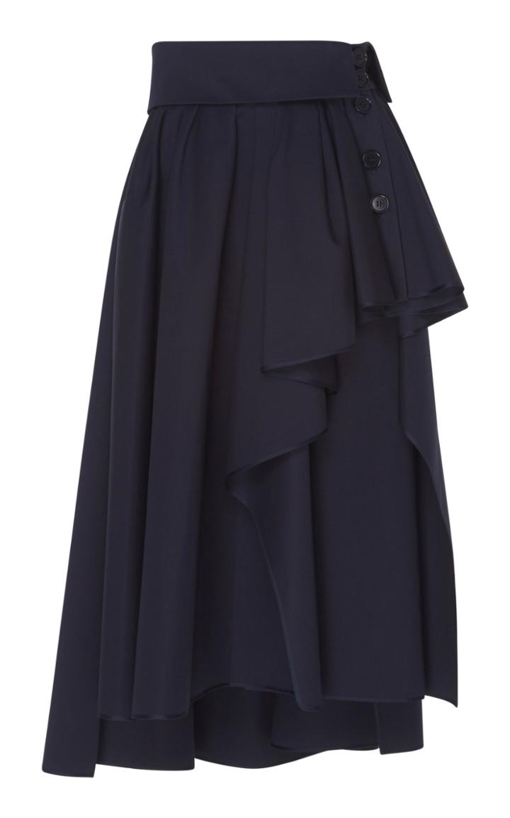 Dice Kayek Asymmetric Midi Skirt