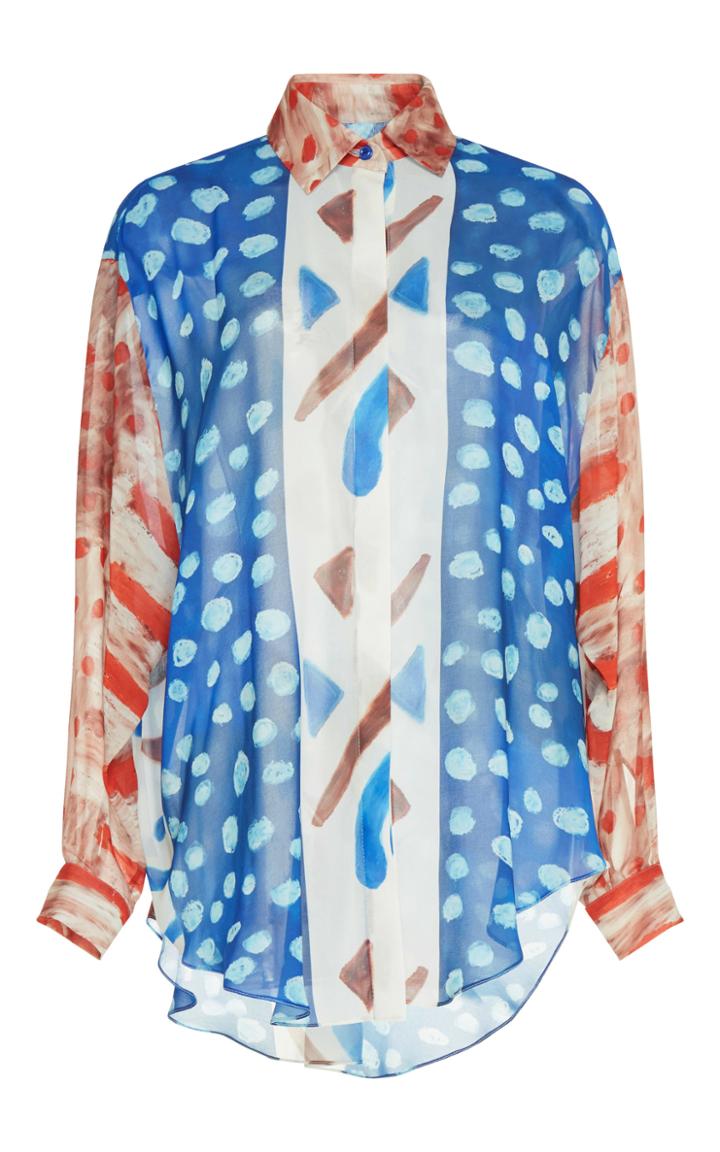 Tata Naka Tropical Print Shirt