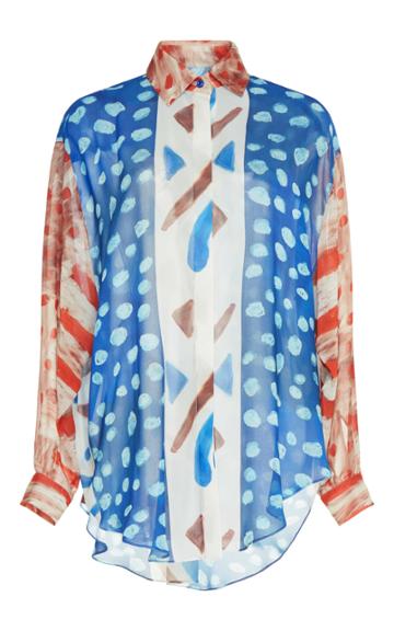 Tata Naka Tropical Print Shirt