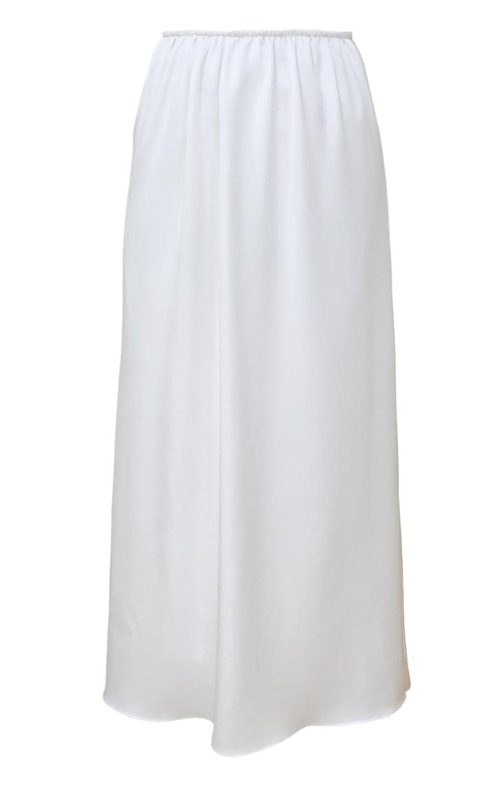 Moda Operandi Lake Studio High-waisted Asymmetrical Midi Skirt Size: 38