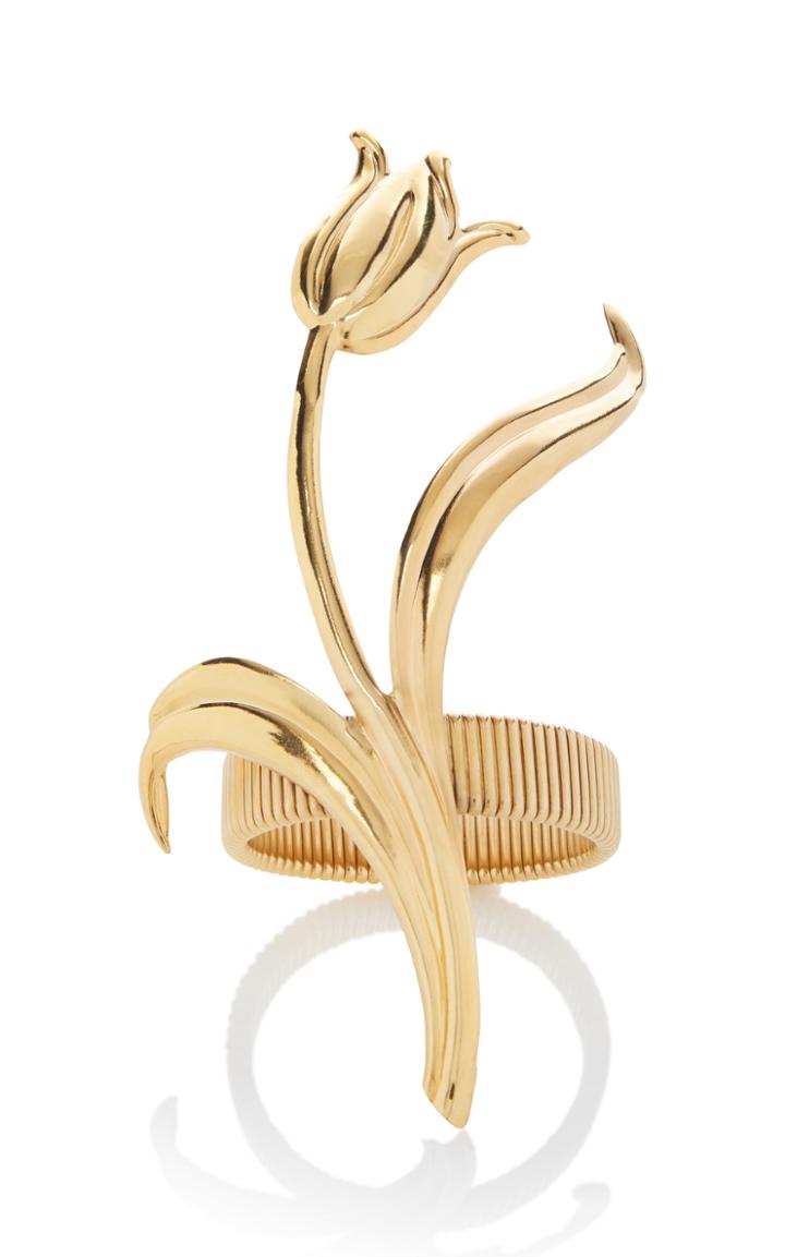 Rodarte Gold Expandable Tulip Bracelet