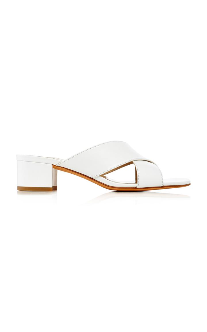 Maryam Nassir Zadeh Lauren Patent-leather Slides