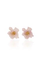 Luz Camino M'o Exclusive Pink Helebore Earrings