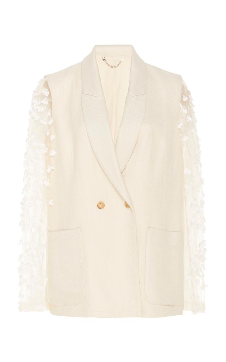 Moda Operandi Rachel Comey Perth Sheer-sleeved Blazer Size: 0