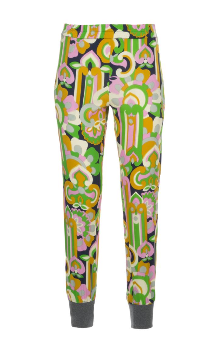 La Doublej Jet Printed Jersey Track Pants