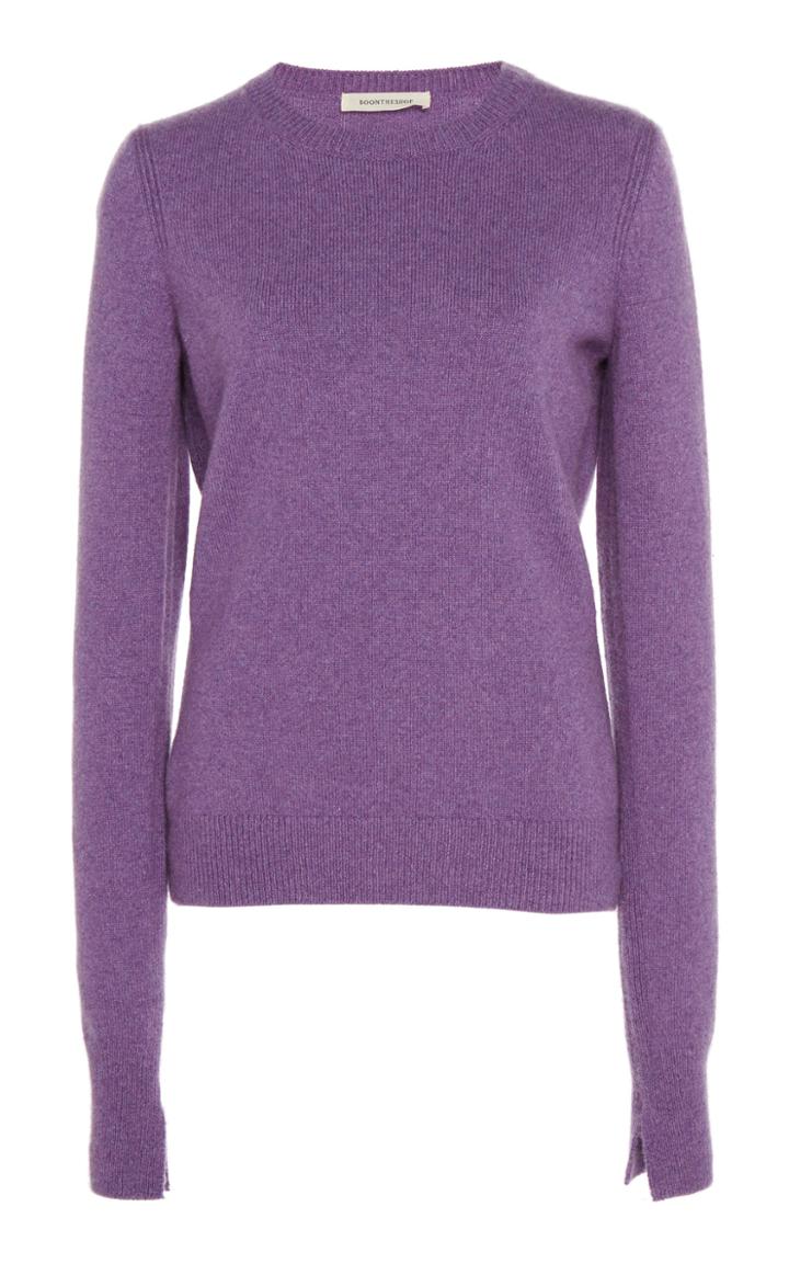 Boontheshop Collection Cashmere-blend Jersey-knit Sweater