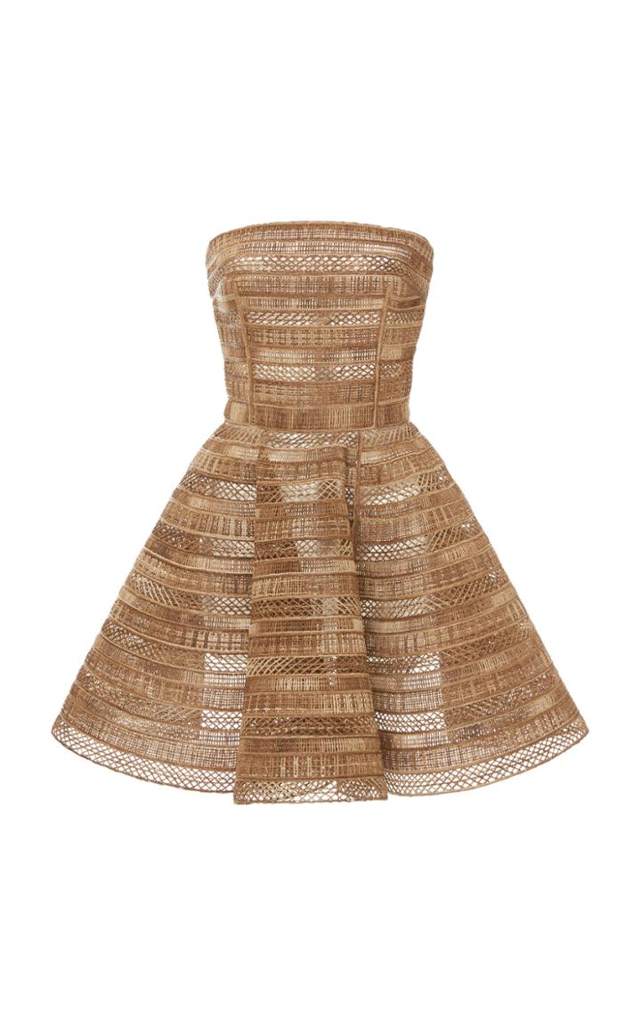 Moda Operandi Dolce & Gabbana Strapless Pointelle-knit Dress Size: 36