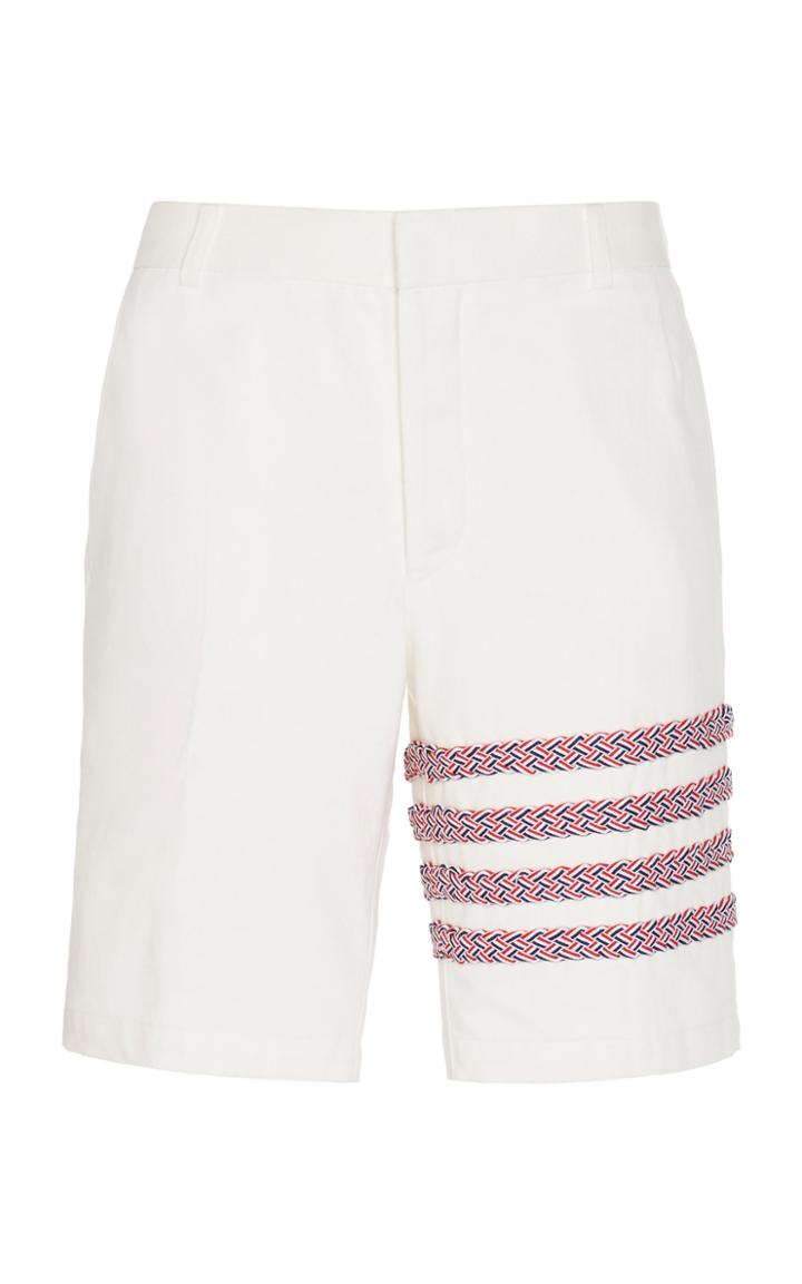 Thom Browne Unwashed Denim Unconstructed Chino Shorts