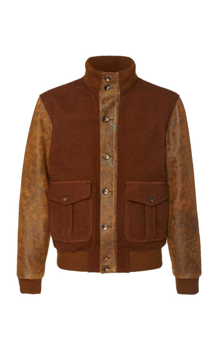 Boglioli Casentino Mixed Media Bomber