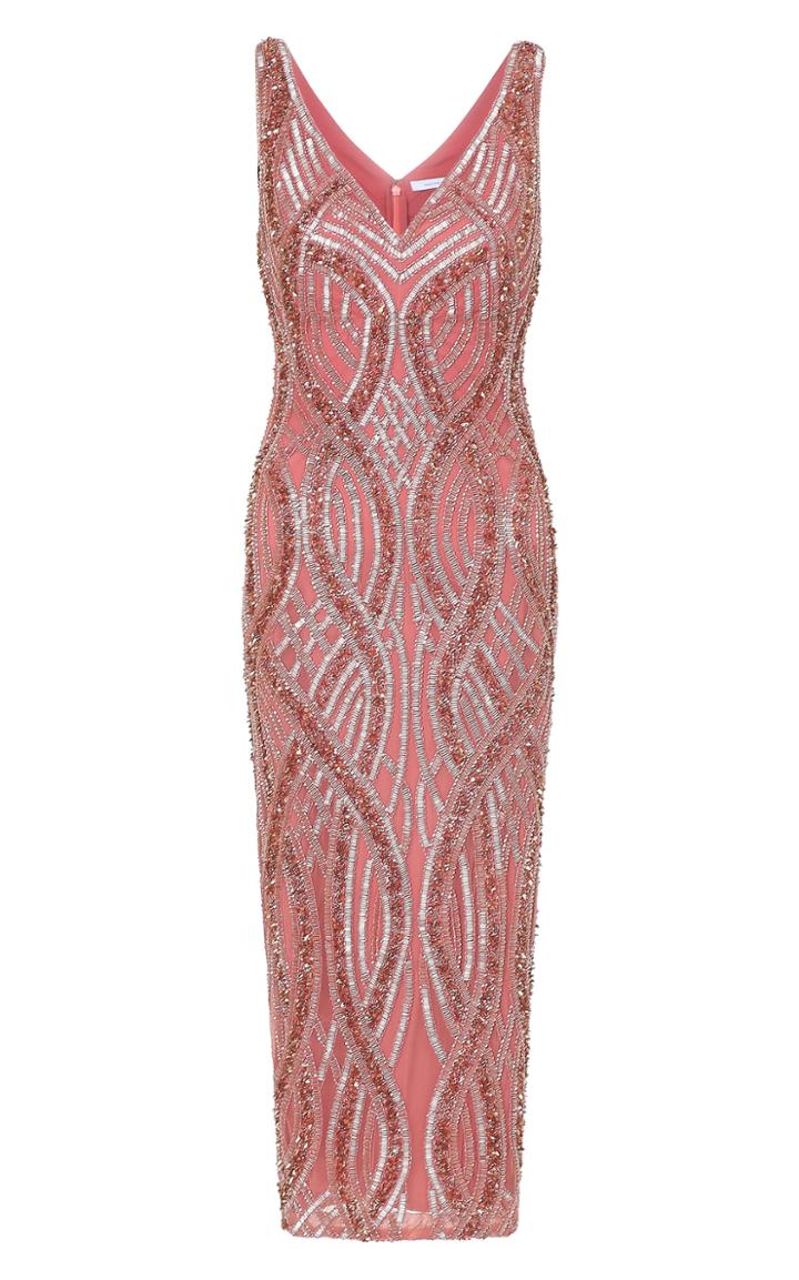 Rachel Gilbert Zahava Embellished Gown