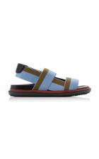Marni Fussbett Color-block Slingback Sandals