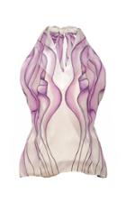 Mi Jong Lee Halter Top With Self Tie Bow