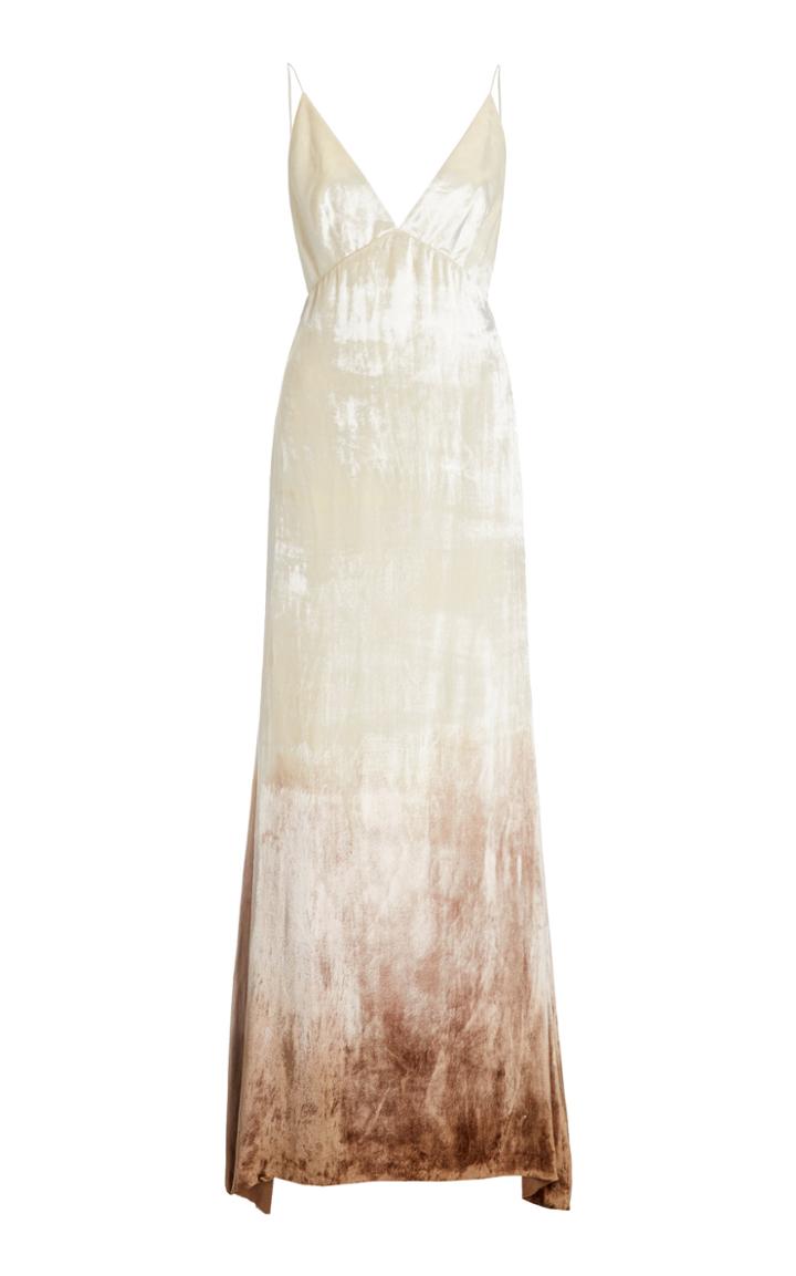 Danielle Frankel Imogen Ombr Velvet Gown