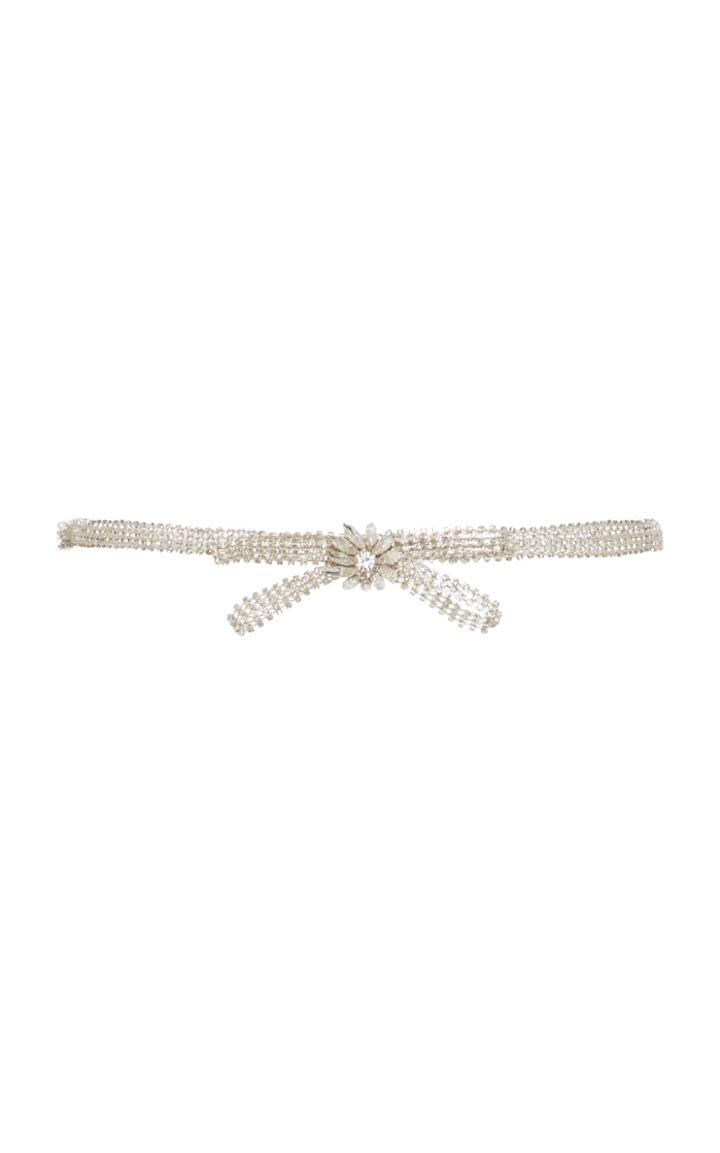 Monique Lhuillier Embellished Buckle Belt