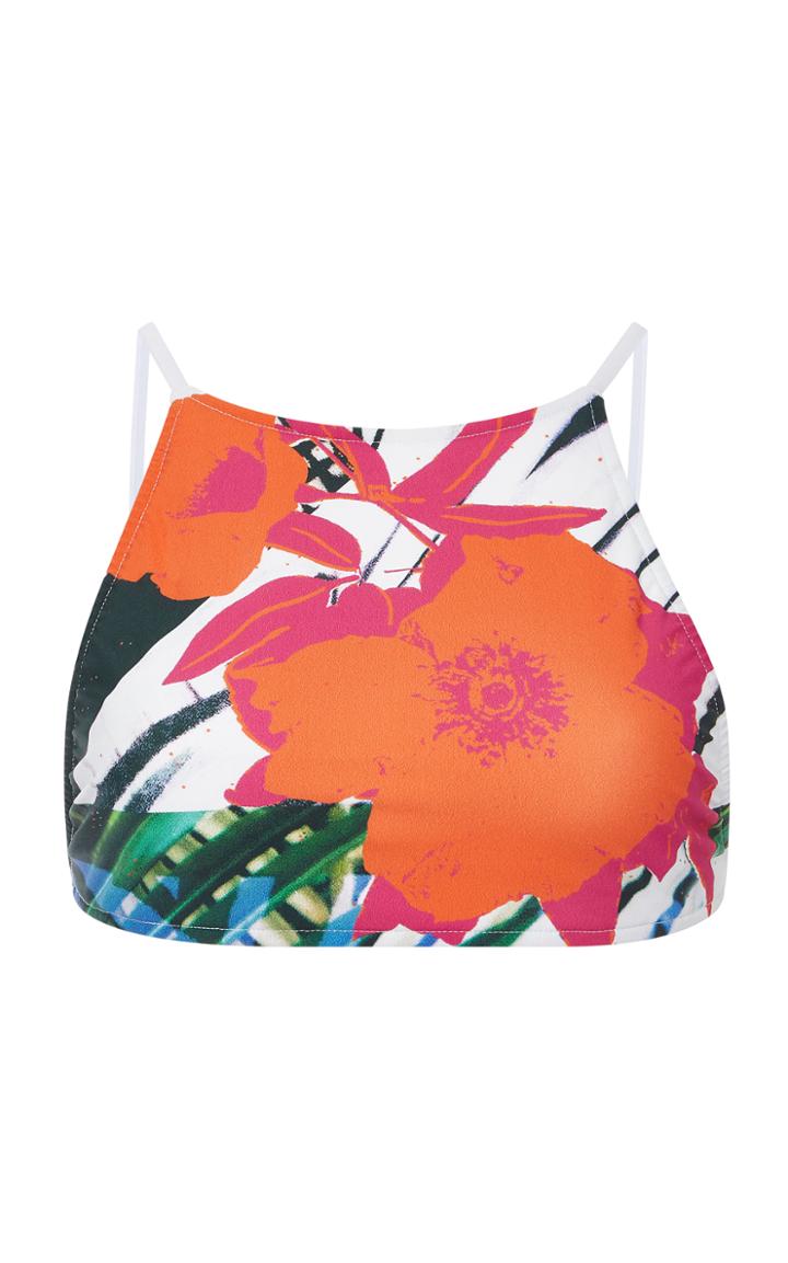 Salinas Flora Halter Bikini Top