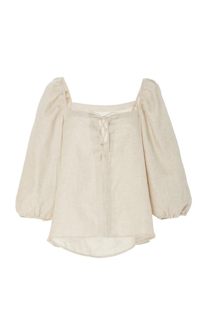 Cult Gaia Aurel Twill Top