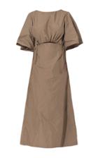 Wynn Hamlyn Scrunch Crepe Midi Dress