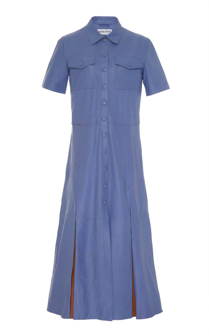Stand Studio Jordan Leather Dress
