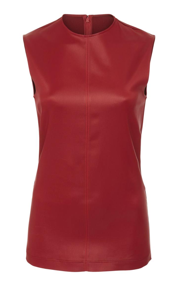 Givenchy Sleeveless Satin Top