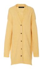 Sally Lapointe Cashmere-blend Ribbed Oversized Cardigan