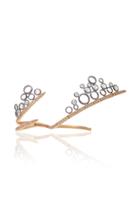 Mike Joseph 18k Diamond Bubbles Double Ring