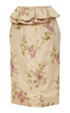 Brock Collection M'o Exclusive Origano Taffeta Skirt