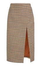 Moda Operandi Michael Kors Collection Side Slit Gabardine Pencil Skirt