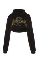 Dundas Cropped Sweatshirt With Embroidery