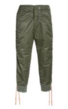 Moda Operandi Greg Lauren Washed Satin Stacked Lounge Pants