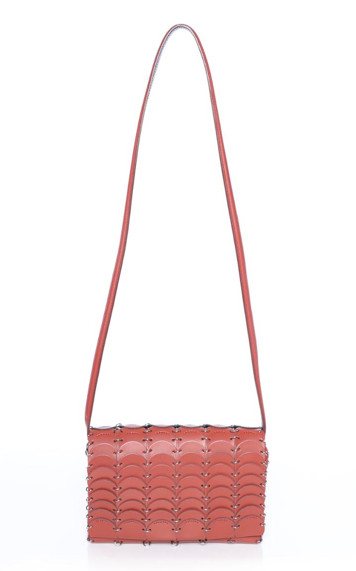 Moda Operandi Paco Rabanne Pacoio Flap Leather Crossbody Bag