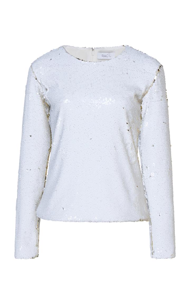 Racil Judy Long Sleeve Sequin Top