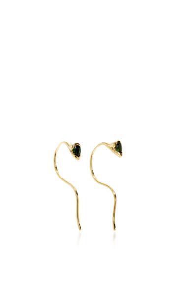 Fernando Jorge Sprout Small Green Tourmaline Earrings