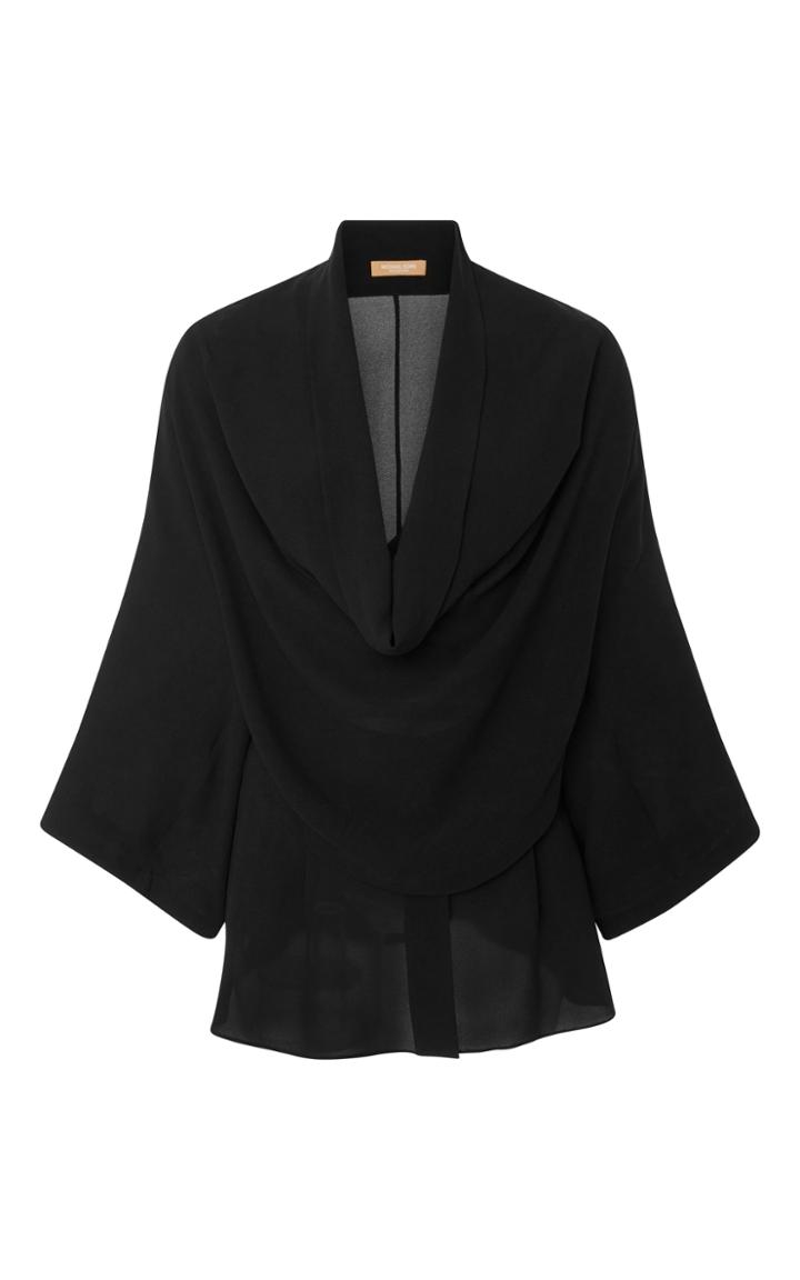 Michael Kors Collection Cowl Neck Shirt