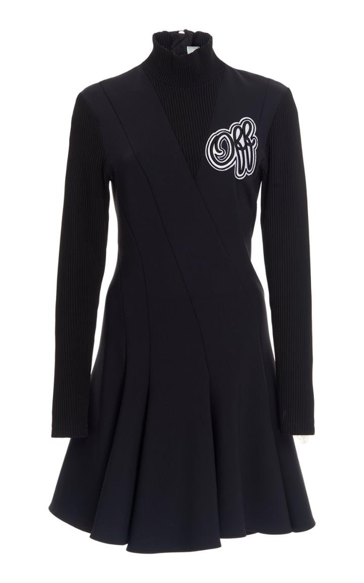 Off-white C/o Virgil Abloh Cheerleader Multiwaves Dress
