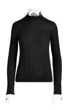 Moda Operandi Ralph Lauren Crystal-collar Cashmere Sweater Size: Xs