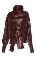 Wanda Nylon Turtleneck Blouse