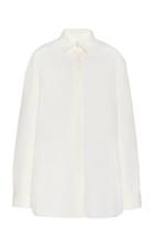 Moda Operandi The Row Big Sisea Cotton Button-front Shirt Size: Xs