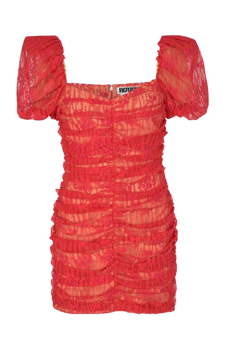 Moda Operandi Rotate Enya Ruched Mini Dress