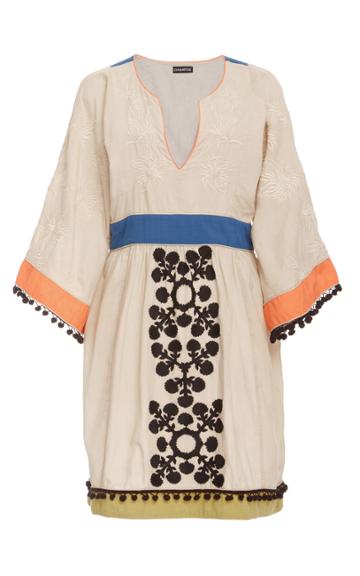 Chantik Embroidered Colorblock Tunic