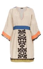 Chantik Embroidered Colorblock Tunic