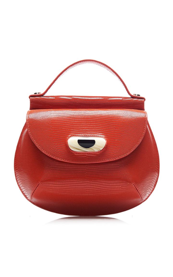 Moda Operandi Marni Cyclops Resin Eye Motif Leather Tote