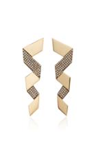 Tullia 14k Gold Diamond Earrings