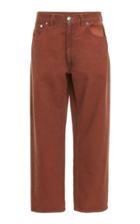 Maison Margiela Mid-rise Cropped Straight-leg Jean